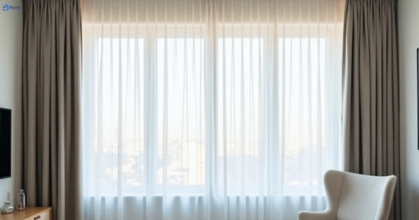 Freshly steam cleaned curtains in roxburgh-park-vic QLD